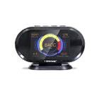 Диагностический инструмент KW206, автомобильный OBD2 сканер кодов, сканер Hud с дисплеем на лобовом стекле, 12 В, Автомобильный сканер неисправностей, Спидометр с повышенной скоростью