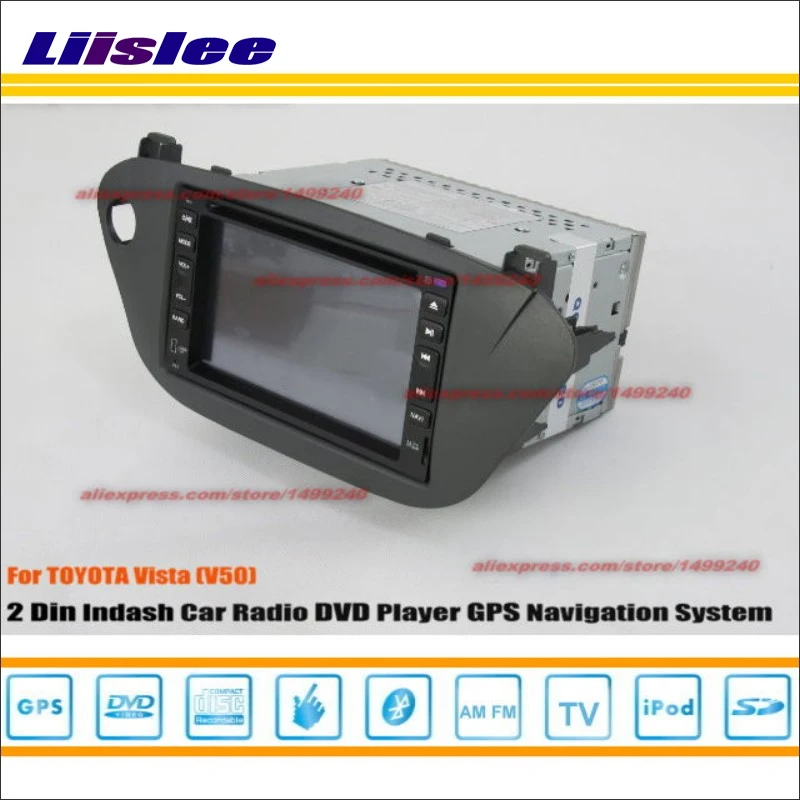 Для Toyota Vista V50 1998 ~ 2003 радио CD DVD плеер GPS навигация система навигации двойной Din