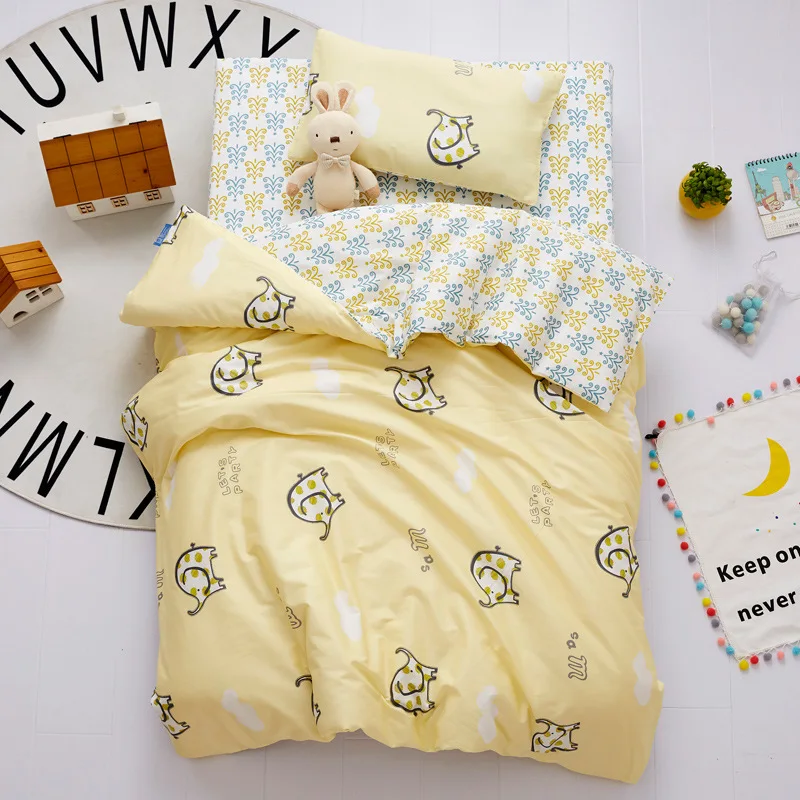 3 шт. Комплект постельного белья из 100% хлопка с наволочкой|Наборы белья| |