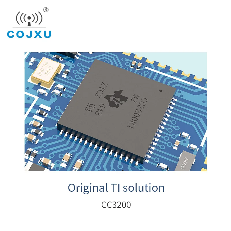 CC3200 изолятор балки встряхивая чип IoT UART WiFi модуль 2 4 ГГц 20dBm Беспроводной RF