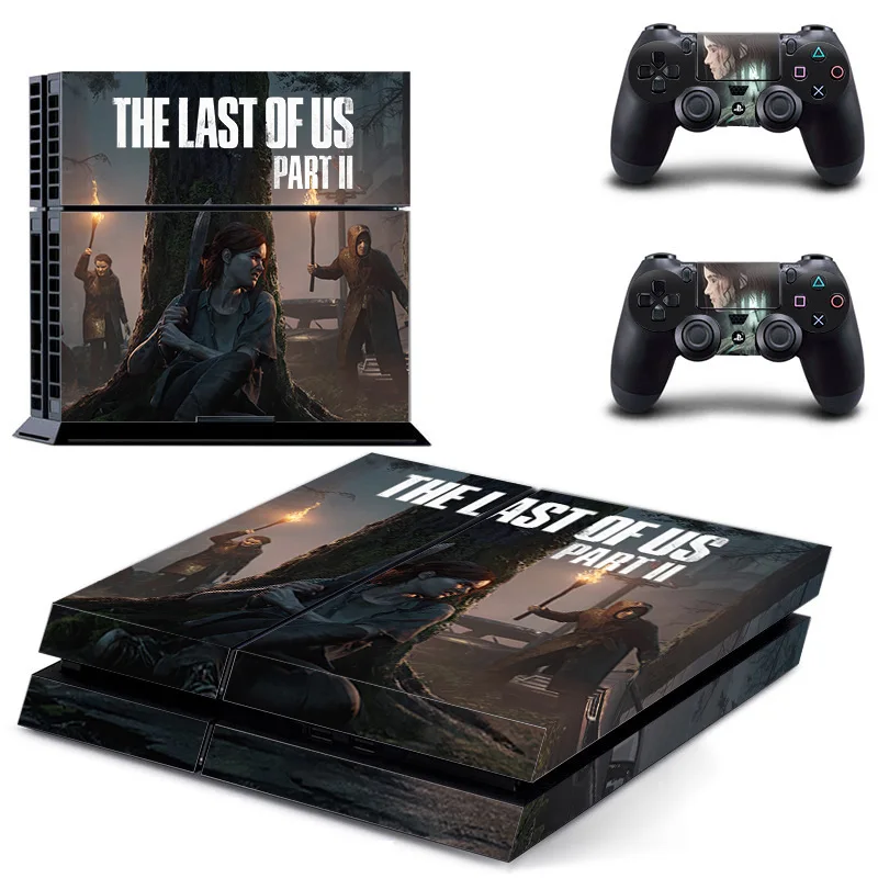 

The Last of us Style PS4 Skin Sticker for Playstation 4 Console & 2 Controllers Decal Vinyl Protective Skins Style 1