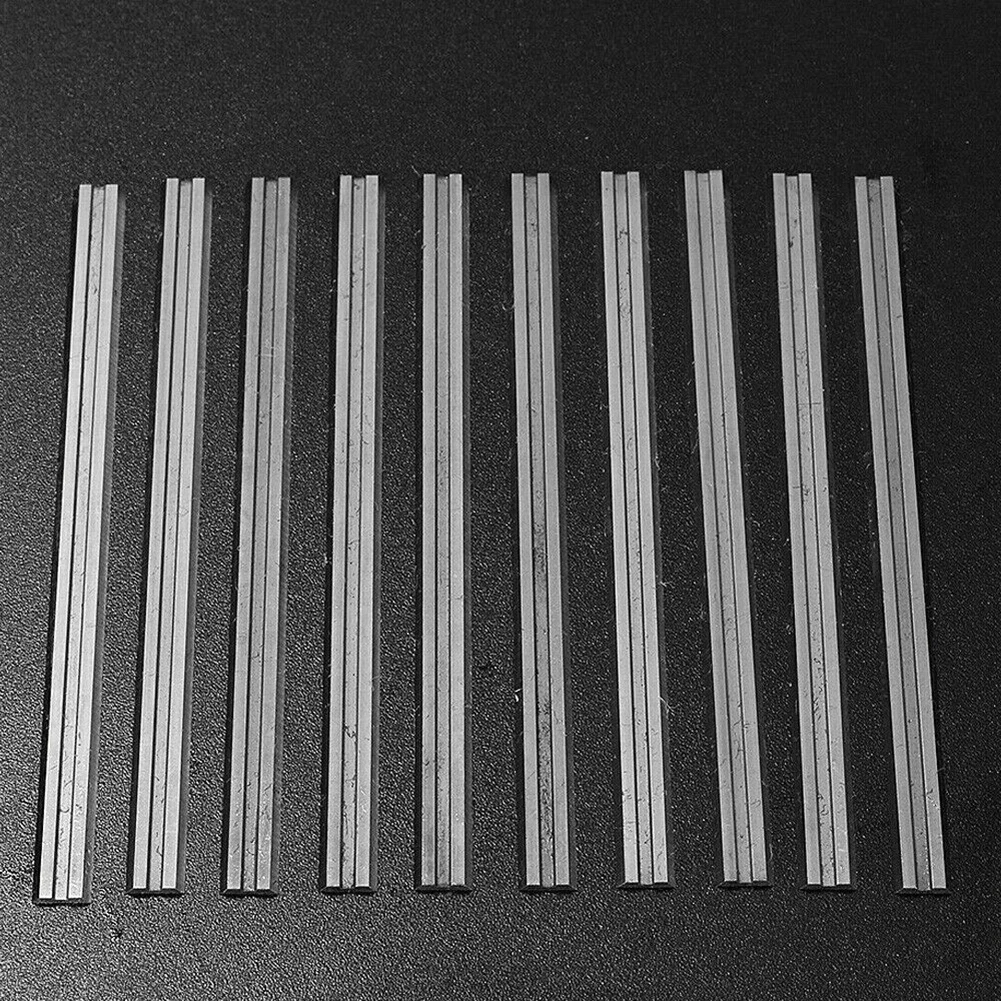 

For MKT BOSCH For cutting wood 10Pcs 82mm Electric Planer Blades Boxed Useful
