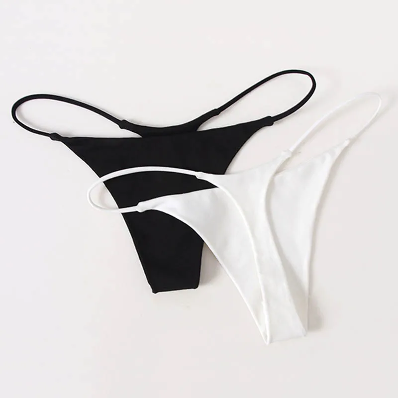 

Hot Sale Thin Strap Thong Simple Sexy Ladies Breathable Underwear Starry Sky Thin Skin-friendly Bikini Bottoms