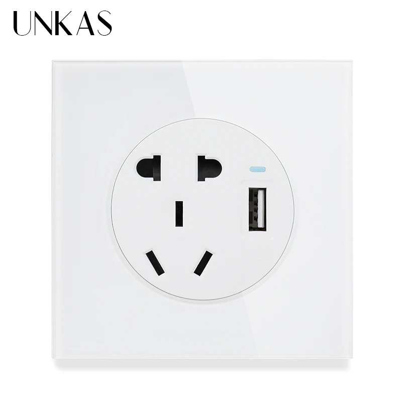 Розетка настенная универсальная с 5 отверстиями 10 А В 2 1 | Обустройство дома