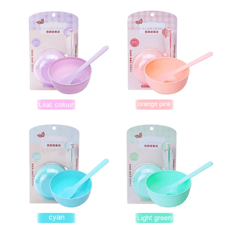 1 Набор силиконовая чаша для смешивания маски лица|Наборы инструментов макияжа| |