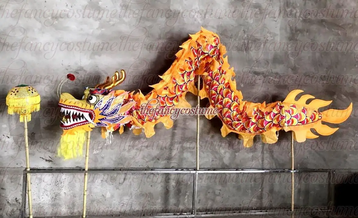 4 м костюм для танца дракона игрока студент SZ 5 Детская игра вечеринка парад