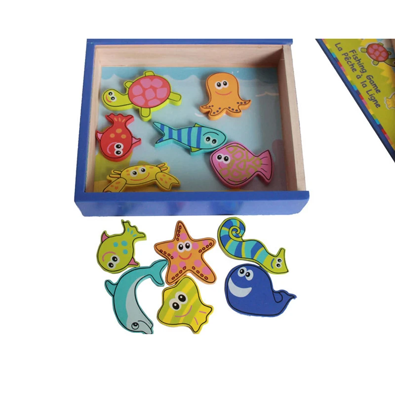 32 шт. Детские деревянные игрушки для рыбалки | Игрушки и хобби