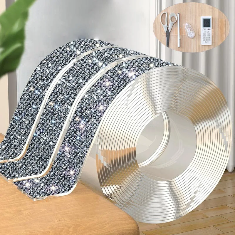 

Multifunctional Double-Sided Adhesive Nano Tape Transparent No Trace Washable Reusable Tapes Home Bathroom Accessories Set