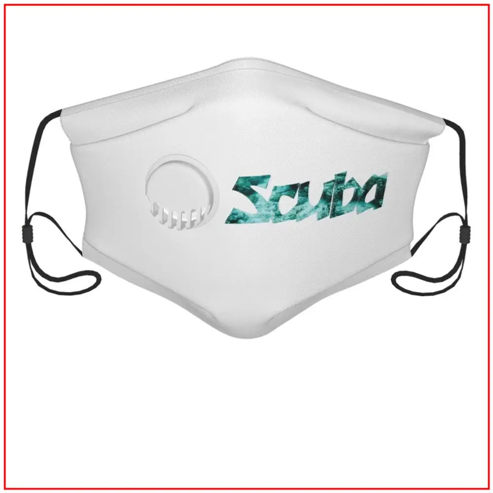 

Scuba Logo Kids Men Women Face Mask face mask designer mask for face with filter Cool Designer Training Breathing Snorkel Cool