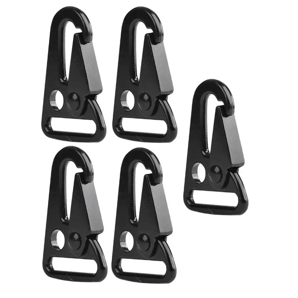

GUGULUZA 6pcs 1" HK Style Sling Snap Hook Clips Rifle Strap Gun Attachment Carabiner Buckle