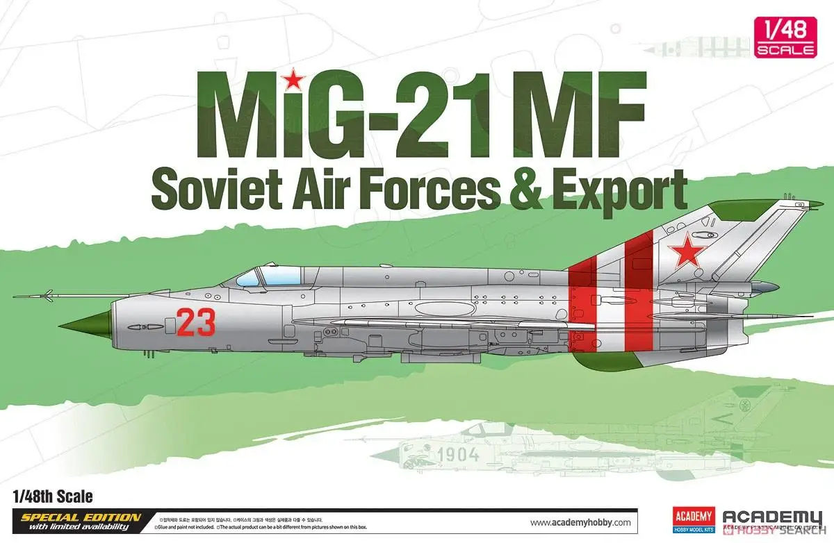 Academy AC12311 1/48 Mig-21 MF "Soviet Air Force & Export" L