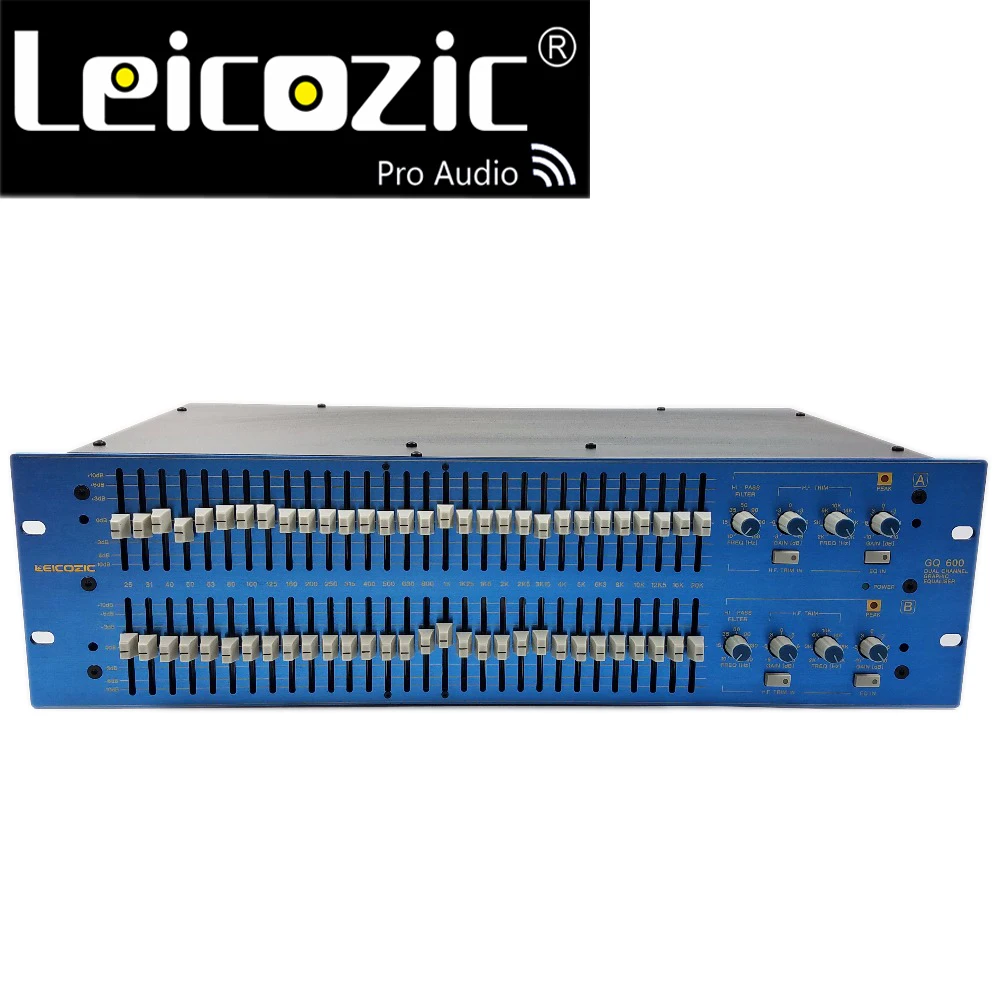 Графический эквалайзер Leicozic GQ600 ecualizador grafico equalizador профессиональный графический
