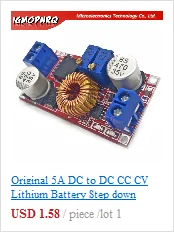 1 шт. DIY электрический блок высокого качества C-D C CC CV понижающий преобразователь понижающий модуль питания 7-32 В до 0,8-28 в 9A 300 Вт XL4016