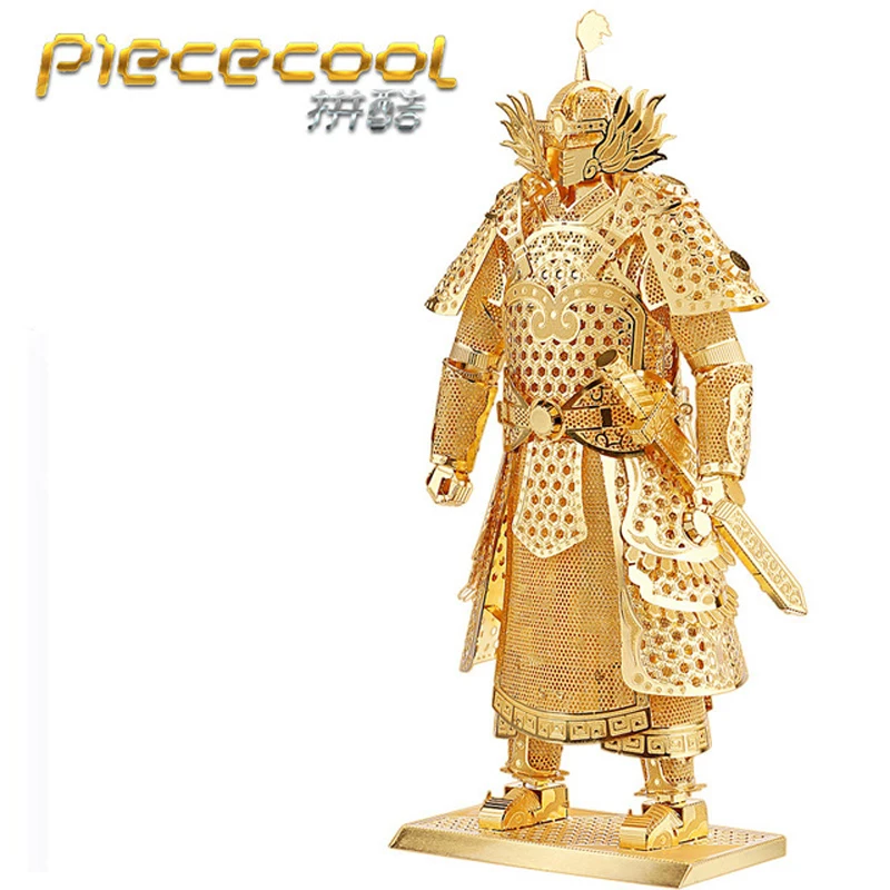 

Piece Cool WARRIOR'S ARMOR Model Kits 3D Metal Puzzle Models DIY Laser Cut Assemble Jigsaw Toy Gift for Children