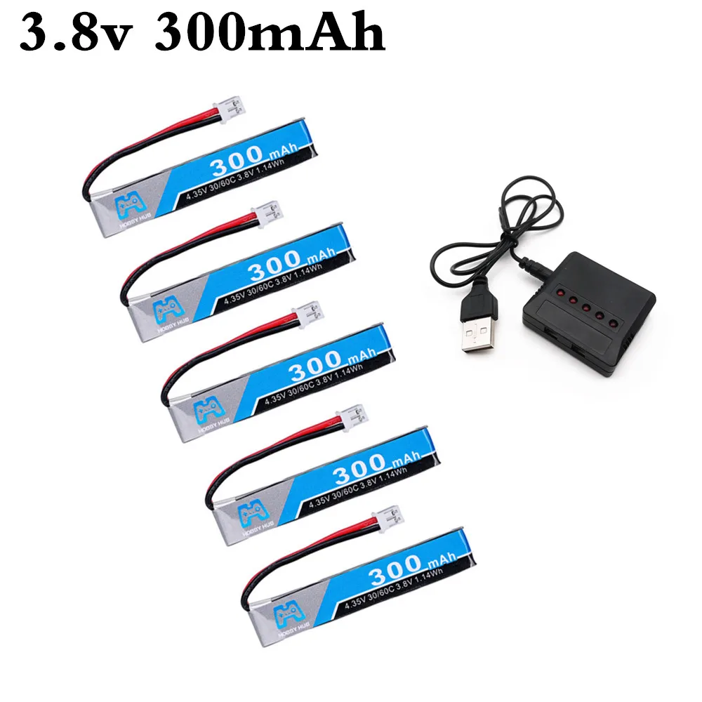 1S 350mAh 3.8V 30C/60C 4.35V HV Lipo battery PH2.0 Plug for 65S UK65 Blade Inductrix UR65 Tiny Whoop Drone | Электроника