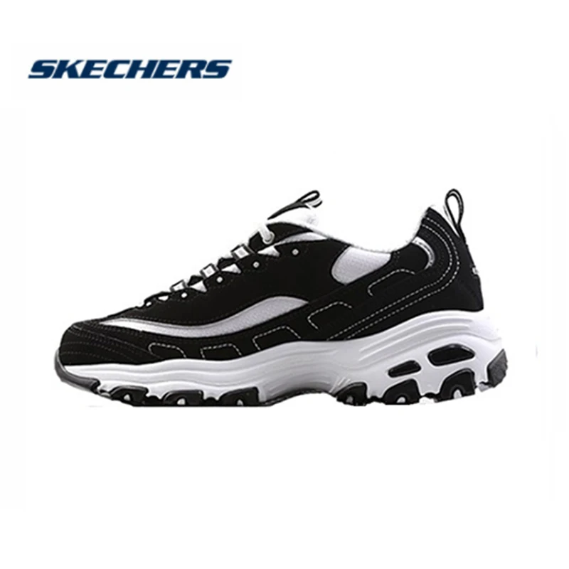 

Skechers Shoes Woman D'LITES Women Sneakers Shoes Comfortable Breathable Thick Sole Casual Shoes high quality shoes 66666179-BKW