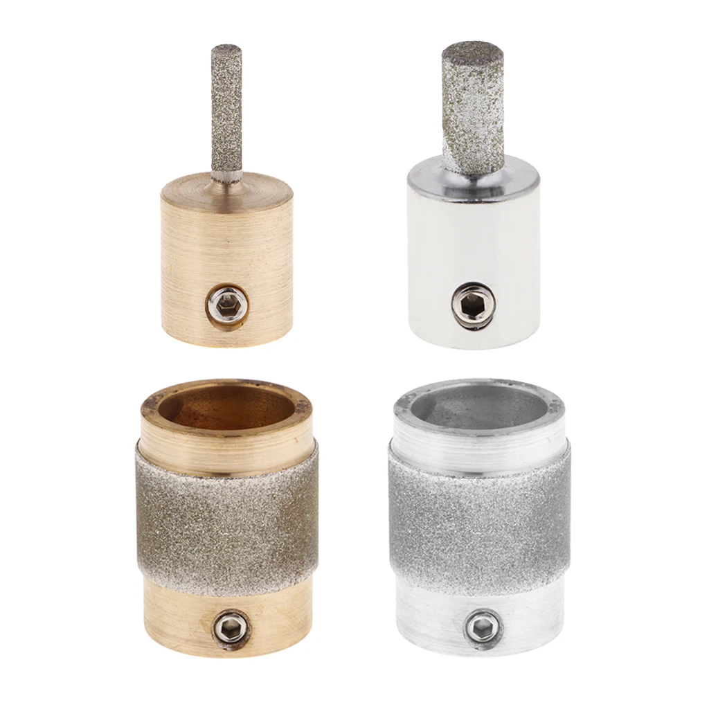 Набор шлифовальных насадок разных размеров комплект из 4 для шлифовальной машины