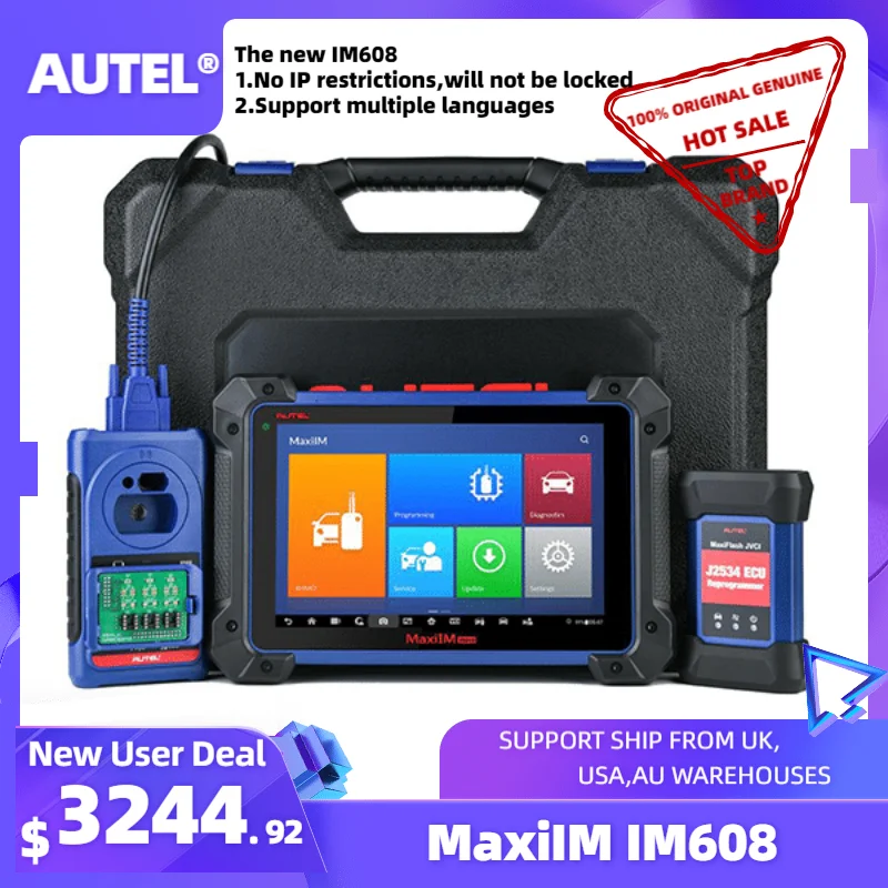 

Диагностический инструмент Autel IM608, IMMO, для Maxisys MS908 + IM508