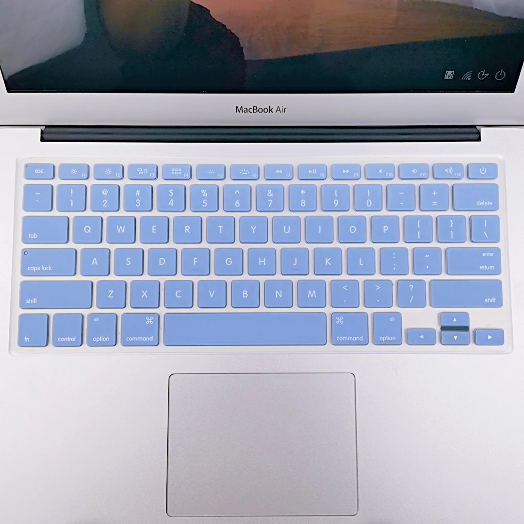 Цветная Защитная пленка для клавиатуры из ТПУ MacBook Air 13 дюймов mac book 3 A1466 A1369 чехол с