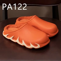 hand painted flame slippers for couples creative padded cotton slippers pa120 131