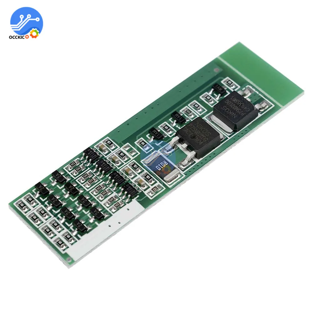 Защитная плата BMS для зарядки литий ионных аккумуляторов защитная 4 шнура