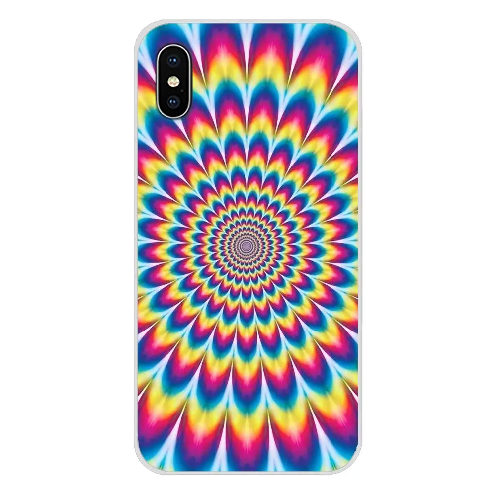 Силиконовый чехол для телефона с принтом тай дай обои хиппи Для samsung Galaxy S3 S4 S5 мини