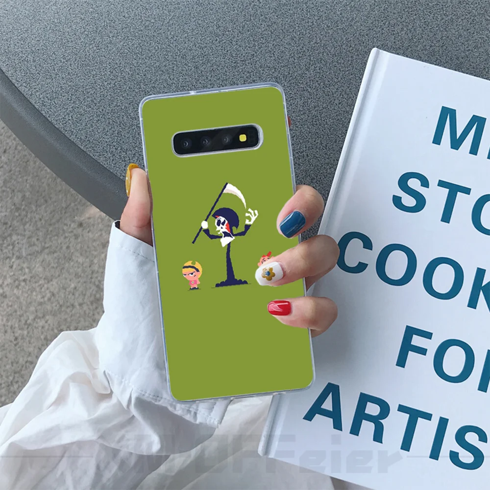 Чехол для телефона BaweiTE Grim Adventures of Billy and Mandy чехол Samsung S10 Plus S9 S8 S8plus S7 S6 чехлы