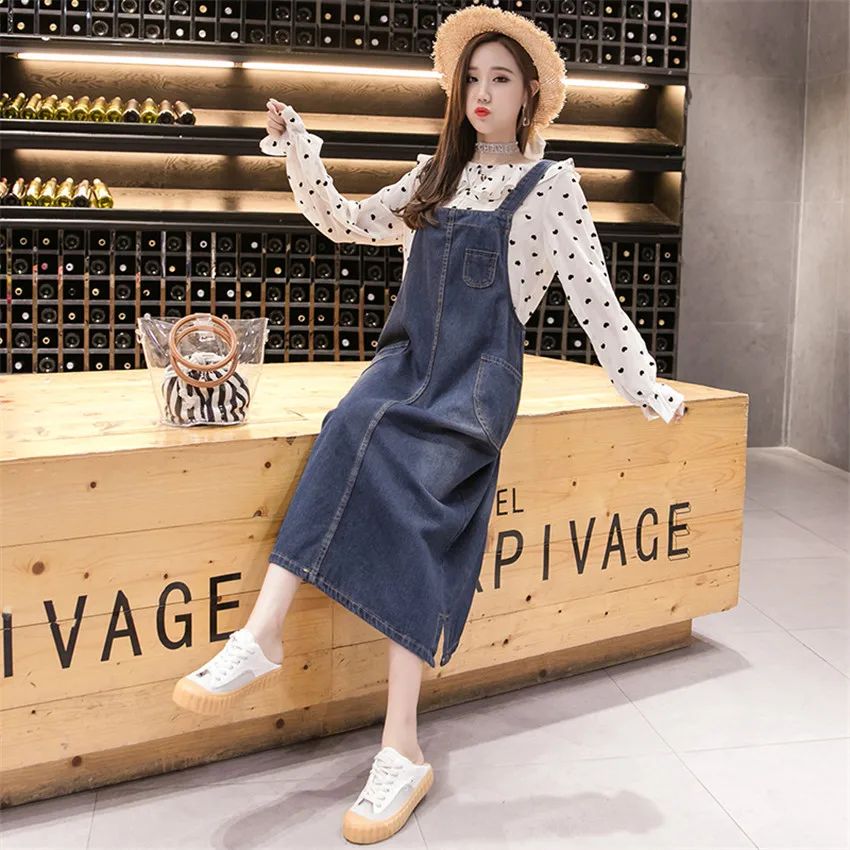 Женское джинсовое платье летнее винтажное без рукавов сарафан на тонких