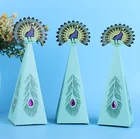 Свадебные подарочные пакеты в виде Русалочки, футляры для конфет с маленькой русалочкой, для вечерние ских подарков на день рождения, 20 шт.