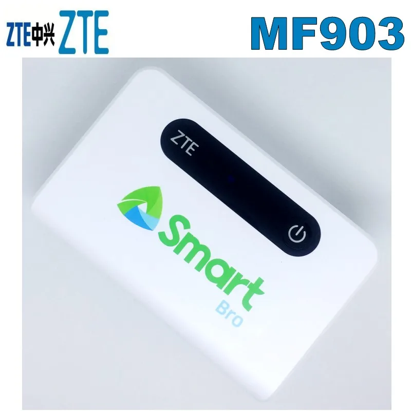 Разблокированный Карманный Wi-Fi роутер ZTE MF903 4G LTE с внешним аккумулятором 5200 мАч и