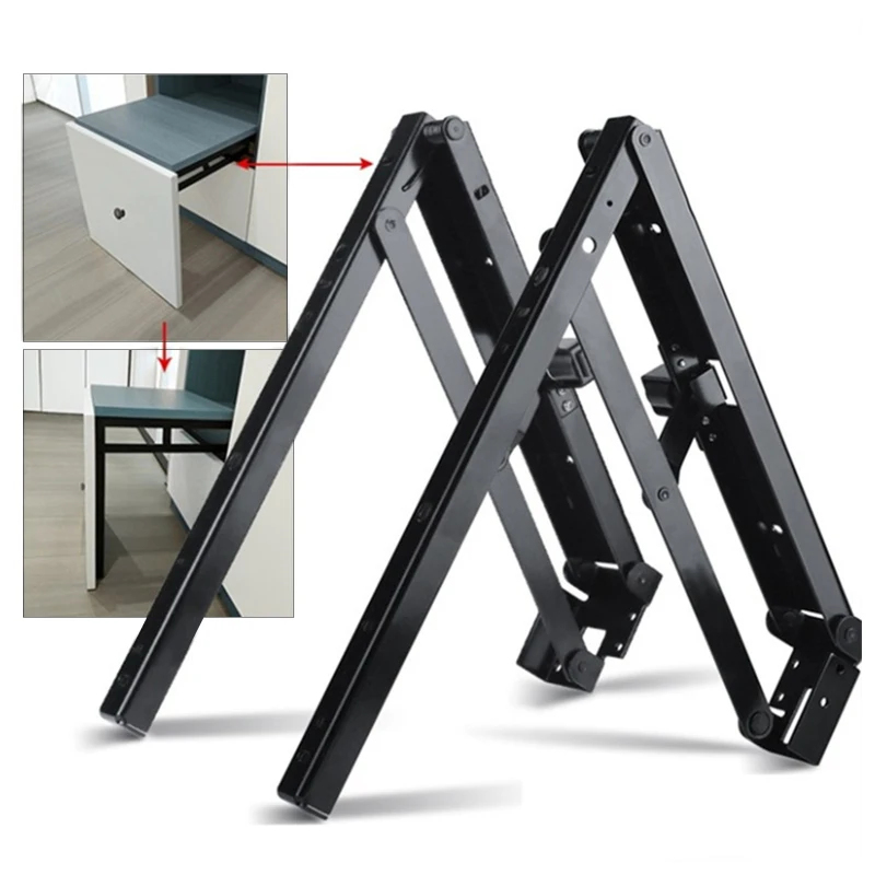 

1Pair Conceal Folding Seat Stool Bracket Hinge RV Shelf Support Shoe Cabinet Wardrobe Closet Stool Shoe Putting On