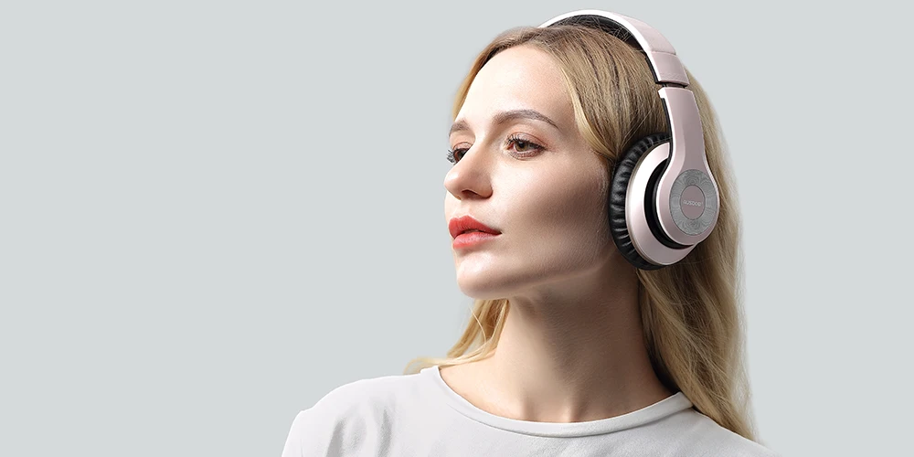 Ausdom ANC10, активные Беспроводные наушники с шумоподавлением, Bluetooth, складные, 20 ч, время воспроизведения, Hi-Fi, глубокий бас, Bluetooth гарнитура