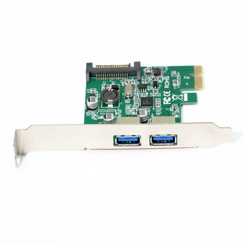 Супер скорость 15 Pin Sata Мощность разъем карта с разъемом PCI Express x1 USB 3 0 Тип 2