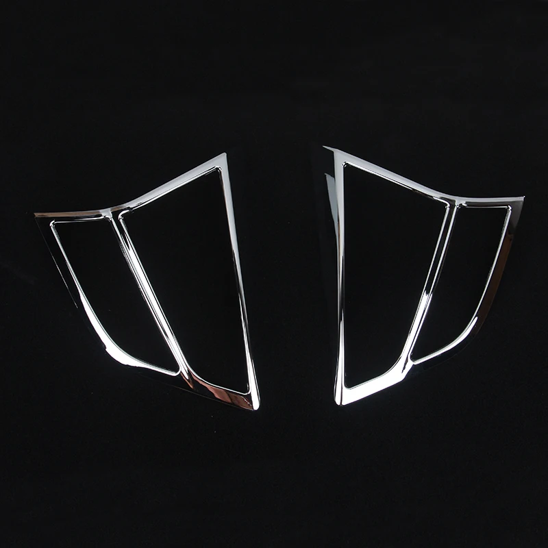 ABS Хром передний задний багажник Головной фонарь Крышка лампы отделка Стайлинг