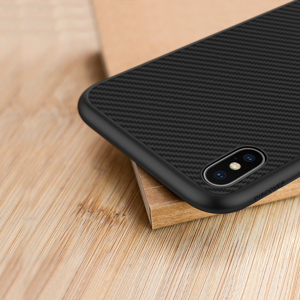 

Чехол NILLKIN для iPhone XS, чехол для iPhone XR, пластиковый чехол из углеродного синтетического волокна для Apple iPhone X XS MAX