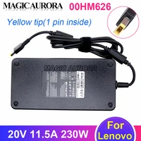 original 00hm626 20v 11 5a 230w ac adapter for lenovo legion p70 p71 p72 p73 y7000 y7000p y9000k a940 y740 y920 y540 charger