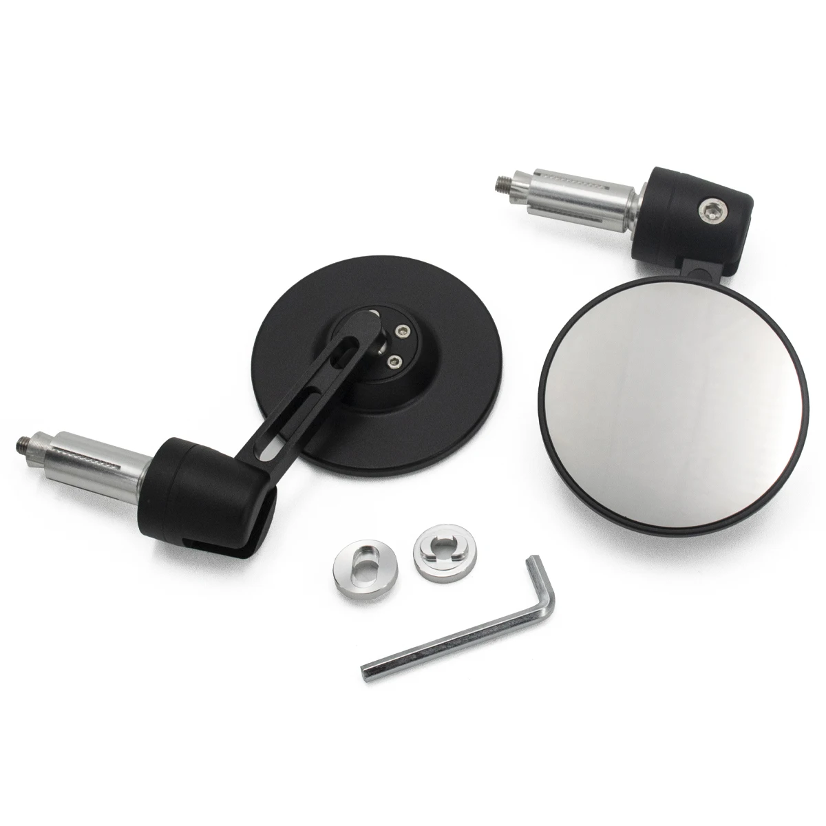 12-18 мм Внутренний размер круглые алюминиевые складные боковые зеркала заднего