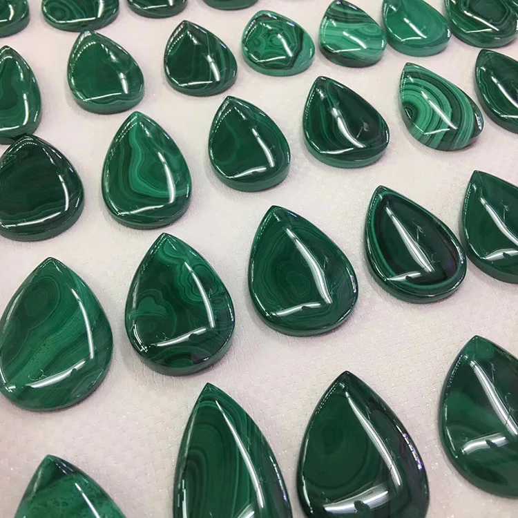 Подвеска капли из натурального малахита|Камни| |