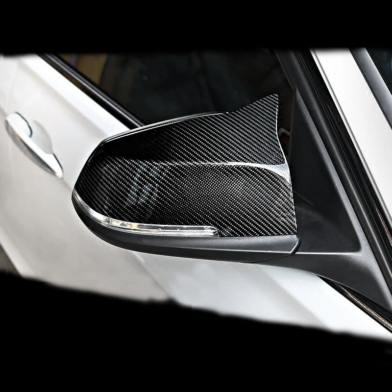 

Carbon Fiber Car Reaview Mirror Cover Rear view Door Side Caps Shell Trim For BMW 1 2 3 4 5 7 Series X1 X3 X4 X5 X6 E90 F10 F30