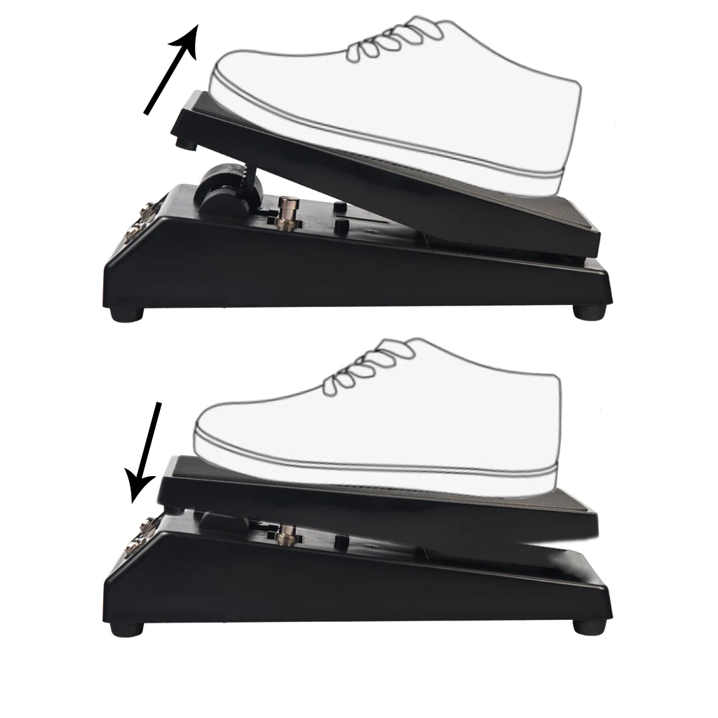 naomi daphon df2210 gitarre klassische wah wah pedal gitarre stereo volumen pedal für elektrische gitarre spieler dj free global shipping