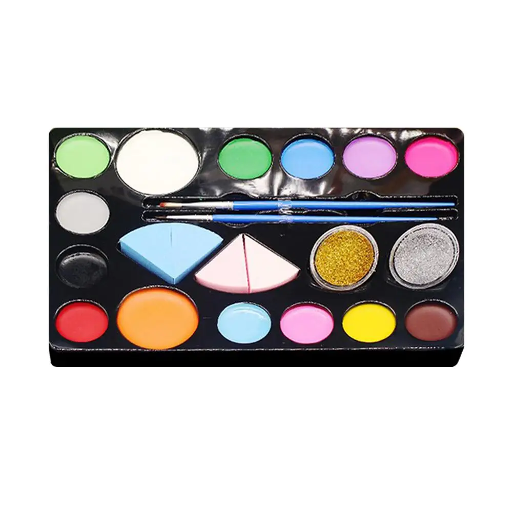 16 цветов нетоксичный художественный Макияж для лица косплей пигмент дьявола с