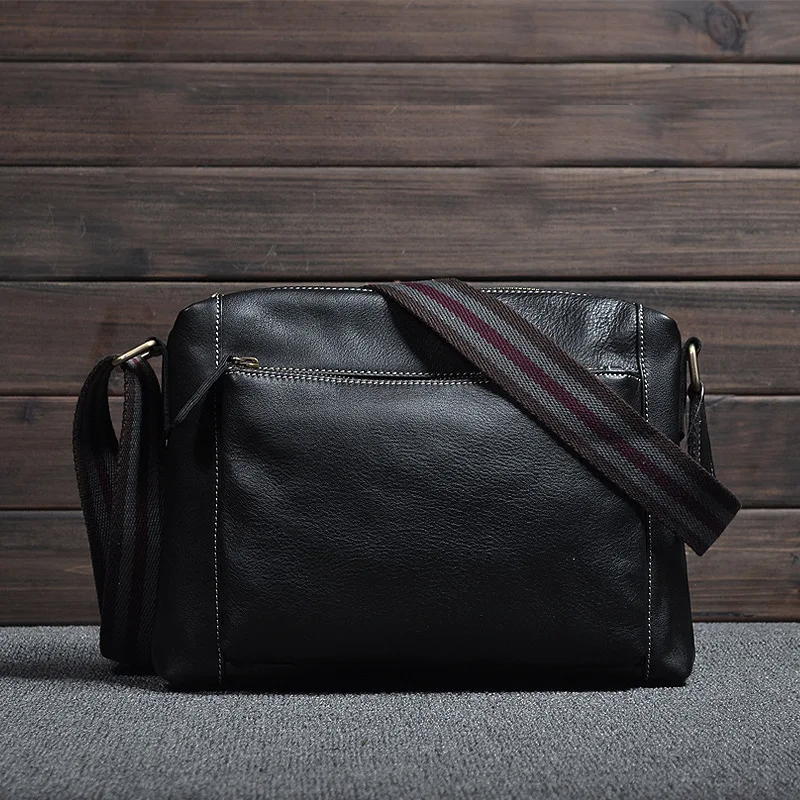

2020 New Messenger Bag Men's Shoulder Bag Genuine Leather Men's Crossbody Bags Small Male Man Bags Fashion Men Leather Satchels
