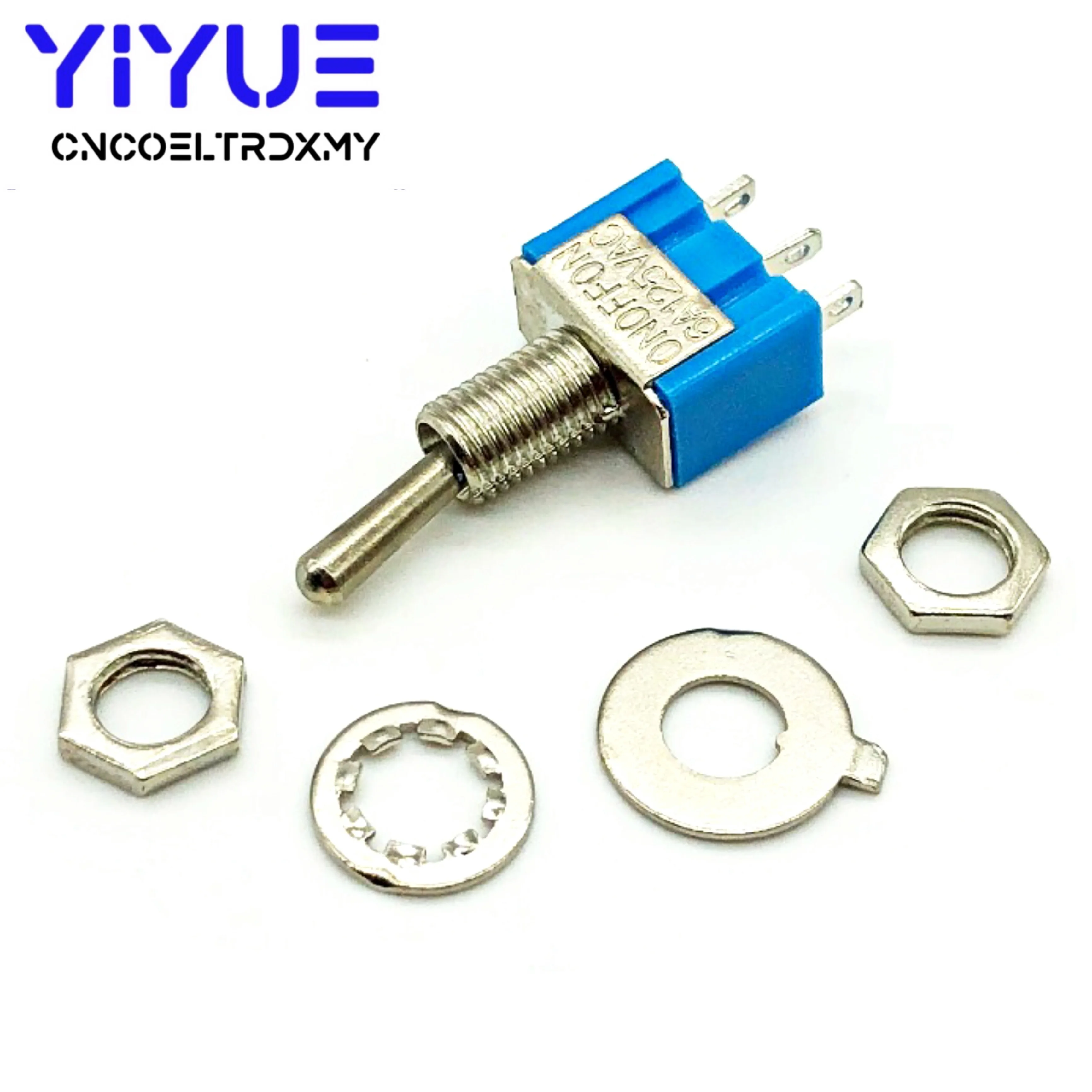 5 шт./лот мини переключатели 3 Pin SP3T вкл. ВЫКЛ. 6A 125 В 3A250VAC хорошее