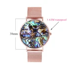 Женские наручные часы Ocean, водонепроницаемые, с сетчатым браслетом из нержавеющей стали, 3 АТМ