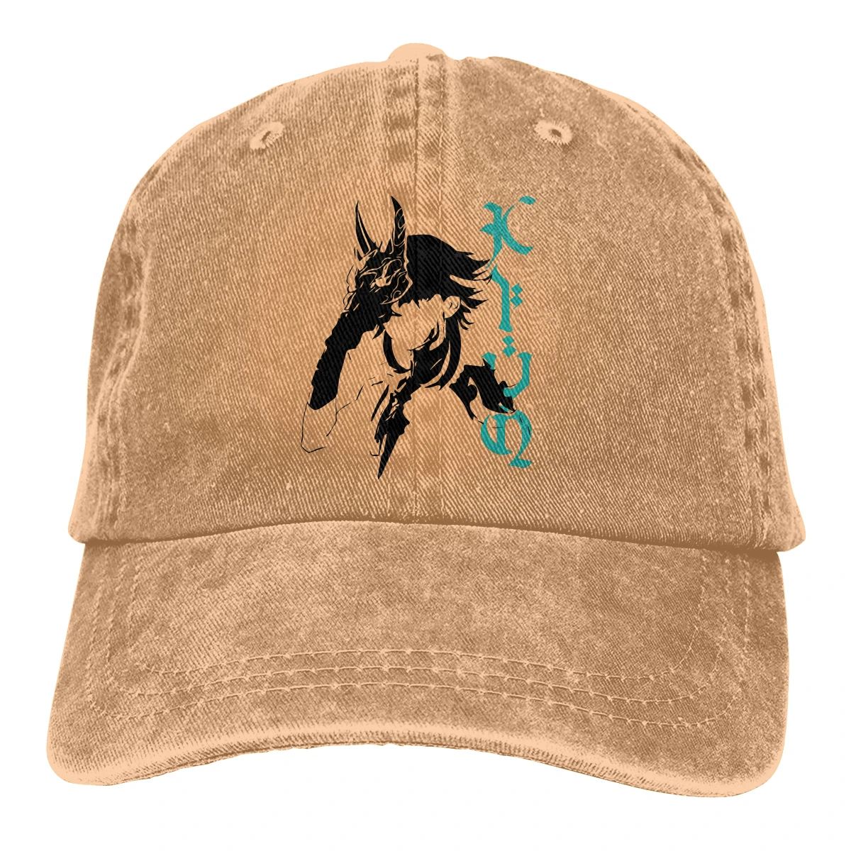

Adjustable Solid Color Baseball Cap Xiao Ortrait Washed Cotton Genshin Impact Sports Woman Hat