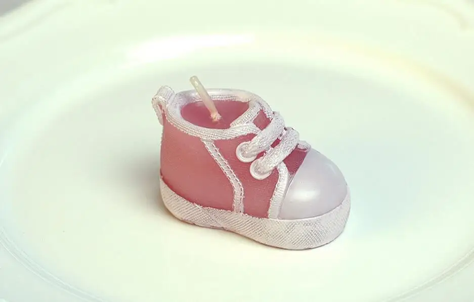 Милая обувная Свеча для детского душа Вечерние крещения Подарок на день рождения