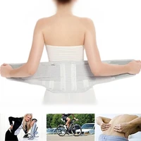 self heating magnetic steel plates waist support belt orthopedic tourmaline lumbar support back brace belt for sport
