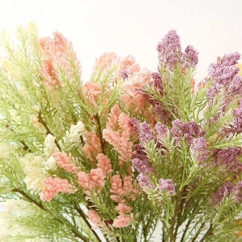 Искусственный цветок ванильный шип Букет Лаванды для домашнего свадебного