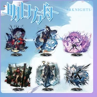game arknights chen blaze silverash acrylic stand model plate toy exusiai amiya anime character standing desk decor props