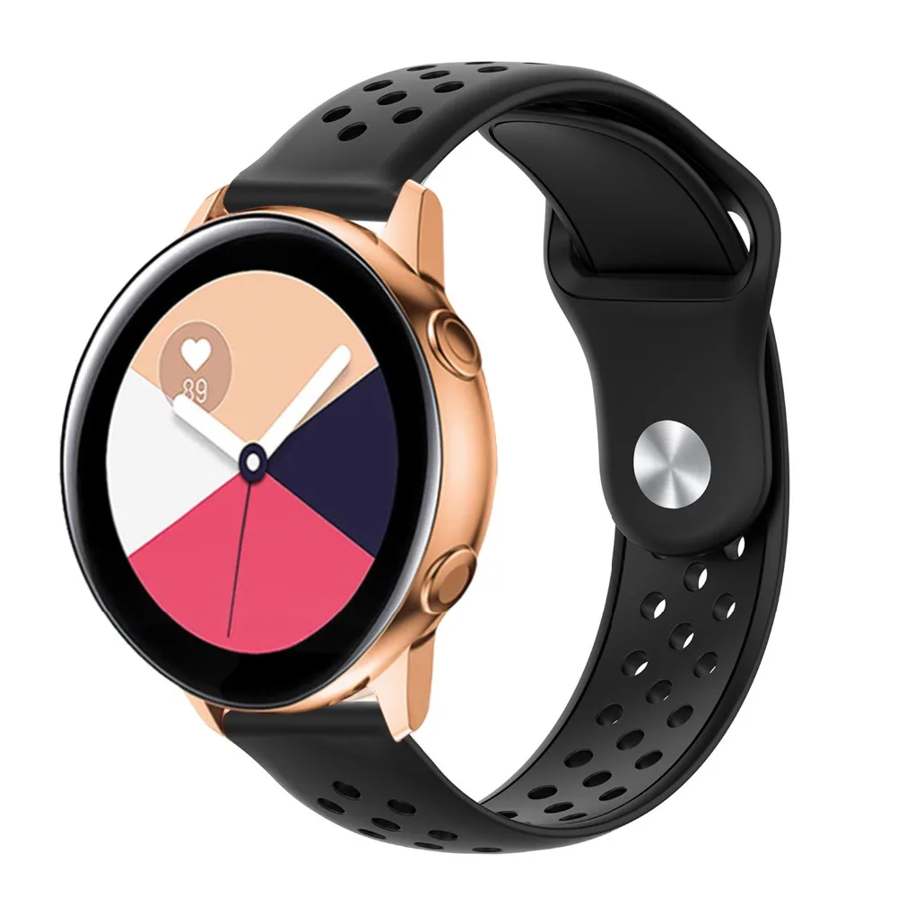 Силиконовый ремешок для спортивных часов ремешок для Garmin Forerunner 245 245M 645 Vivoactive 3 Music Smart Watch Band Correa для Vivomove HR